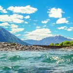 Niyang river in Tibet